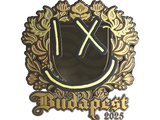 Artwork for Sticker | lux (Gold) | Budapest 2025