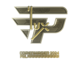 Artwork for Sticker | lux (Gold) | Copenhagen 2024
