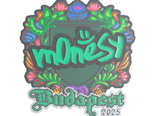 Sticker | m0NESY (Embroidered) | Budapest 2025