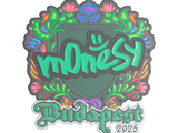 Artwork for Sticker | m0NESY (Embroidered) | Budapest 2025