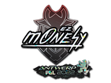 Artwork for Sticker | m0NESY (Glitter) | Antwerp 2022