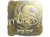 Artwork for Sticker | m0NESY (Gold) | Austin 2025