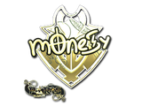 Artwork for Sticker | m0NESY (Gold) | Paris 2023