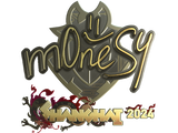 Artwork for Sticker | m0NESY (Gold) | Shanghai 2024