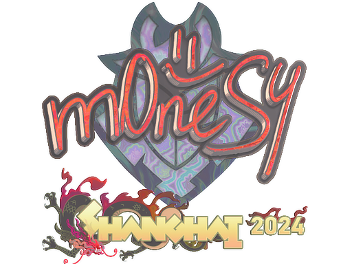 Sticker | m0NESY (Holo) | Shanghai 2024