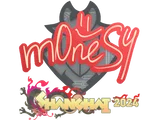 Sticker | m0NESY | Shanghai 2024