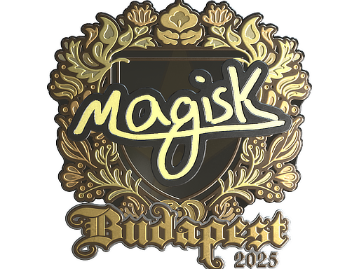 Sticker | Magisk (Gold) | Budapest 2025