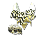 Artwork for Sticker | Magisk (Gold, Champion) | Paris 2023
