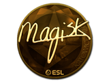Artwork for Sticker | Magisk (Gold) | Katowice 2019