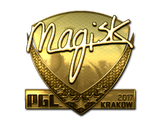 Sticker | Magisk (Gold) | Krakow 2017