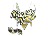 Artwork for Sticker | Magisk (Gold) | Paris 2023