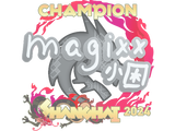 Artwork for Sticker | magixx (Champion) | Shanghai 2024