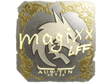 Artwork for Sticker | magixx (Gold) | Austin 2025