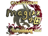 Artwork for Sticker | magixx (Gold, Champion) | Shanghai 2024