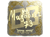 Artwork for Sticker | Magnojez (Gold) | Austin 2025