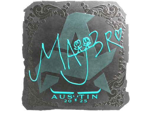 Sticker | MAJ3R (Foil) | Austin 2025