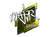 Artwork for Sticker | MAJ3R (Foil) | Boston 2018