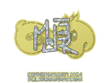 Artwork for Sticker | MAJ3R (Glitter) | Copenhagen 2024