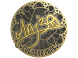 Artwork for Sticker | MAJ3R (Gold) | Cologne 2026