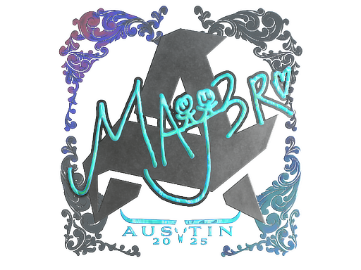 Sticker | MAJ3R (Holo) | Austin 2025