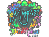 Artwork for Sticker | MAJ3R (Holo) | Budapest 2025