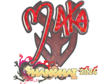Artwork for Sticker | Maka (Glitter) | Shanghai 2024