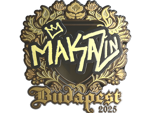 Sticker | Maka (Gold) | Budapest 2025