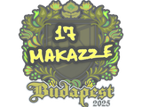 Artwork for Sticker | makazze | Budapest 2025