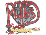 Artwork for Sticker | malbsMd (Glitter) | Shanghai 2024