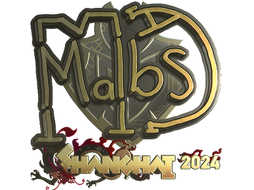 Sticker | malbsMd (Gold) | Shanghai 2024