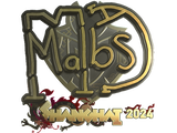Artwork for Sticker | malbsMd (Gold) | Shanghai 2024
