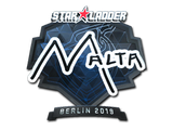 Artwork for Sticker | malta (Foil) | Berlin 2019