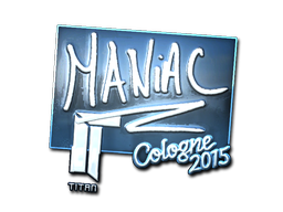 Sticker | Maniac | Cologne 2015