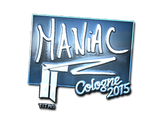 Sticker | Maniac (Foil) | Cologne 2015