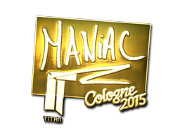 Sticker | Maniac | Cologne 2015