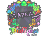 Artwork for Sticker | Marek (Holo) | Budapest 2025