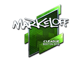 Artwork for Sticker | markeloff (Foil) | Boston 2018
