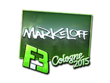Artwork for Sticker | markeloff (Foil) | Cologne 2015