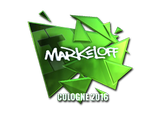 Artwork for Sticker | markeloff (Foil) | Cologne 2016