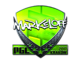 Artwork for Sticker | markeloff (Foil) | Krakow 2017