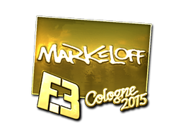 Sticker | markeloff | Cologne 2015