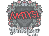 Artwork for Sticker | MATYS | Budapest 2025