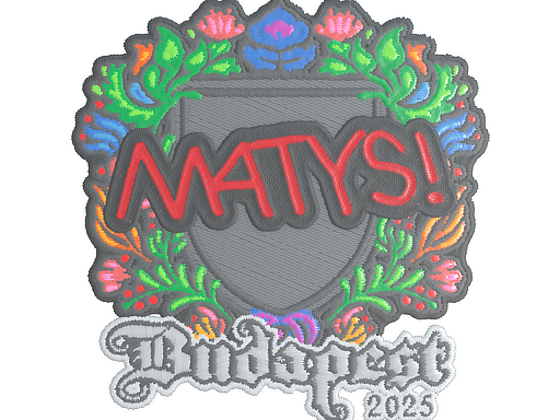Sticker | MATYS | Budapest 2025