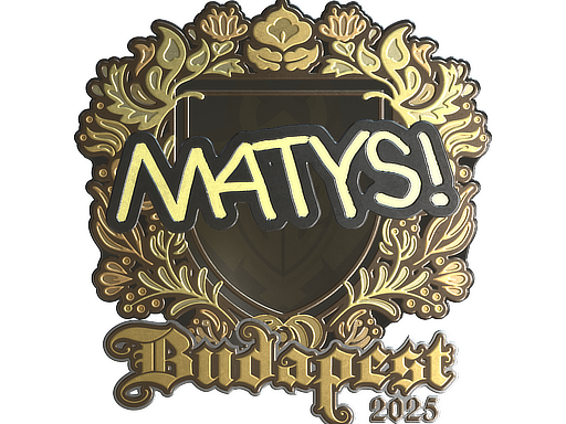 Sticker | MATYS | Budapest 2025