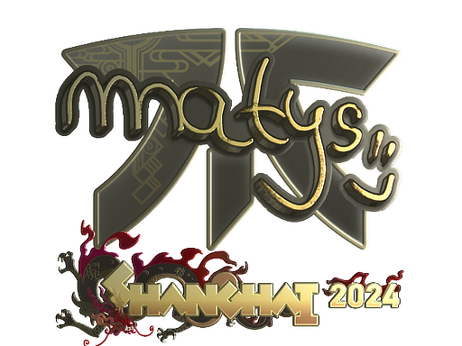 Sticker | MATYS (Gold) | Shanghai 2024