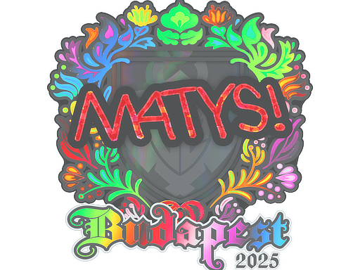 Sticker | MATYS | Budapest 2025