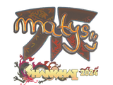 Artwork for Sticker | MATYS (Holo) | Shanghai 2024