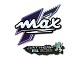 Artwork for Sticker | max (Glitter) | Antwerp 2022