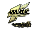Artwork for Sticker | max (Gold) | Antwerp 2022