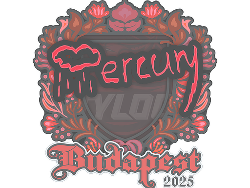 Sticker | Mercury | Budapest 2025